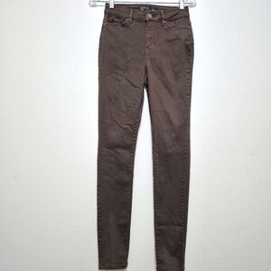 🍁RW&Co Women’s Brown Jeggings – Size XS (Natalie Fit)